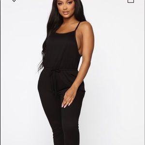Fashion Nova Black Jumpsuit